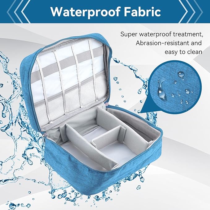 Electronic Organizer Travel Case, Travel Cord Organizer Case Pouch