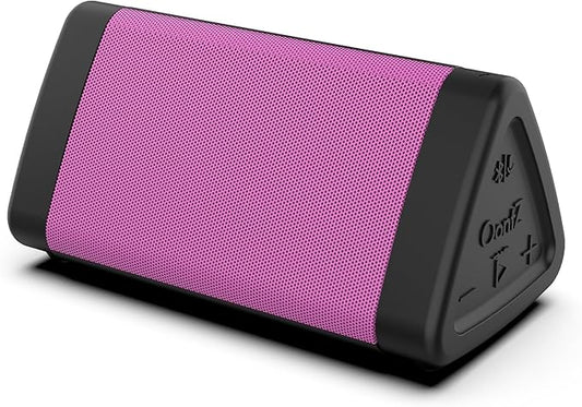 OontZ Angle 3 (4th Gen) – Portable Bluetooth Speaker, 12W Stereo Sound, 24 Hour Playtime, Rich Bass, 100 Foot Wireless Range, Waterproof, Home, Outdoor, Travel, Great Gift (Pink)