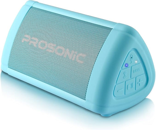 Prosonic BT3 Portable Wireless Bluetooth Speaker with 10W Stereo Sound & Bass Boost -Rich Sound & Intense Bass -Bluetooth 5.0 -Microphone -IPX5 -in & Outdoor Speaker (Blue)