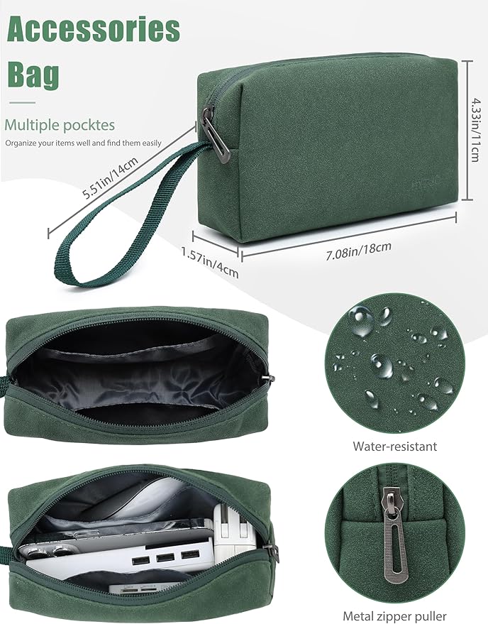 HYZUO 15 Inch Laptop Sleeve Case Bag with Adjustable Stand Feature for MacBook Air 15 M5 A3448 M4 A3241 M3 A3114 M2 A2941 2026-2023, MacBook Pro 15, 15" Surface Laptop 7/6/5/4, Midnight Green
