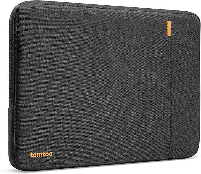 tomtoc 360° Protective Laptop Sleeve Designed for 13-inch New MacBook Neo A3404 (2026) A18 Pro Chip, Water-Resistant Shockproof Computer Case Bag Fits 12-13 Inch Surface Pro Copilot+ PC