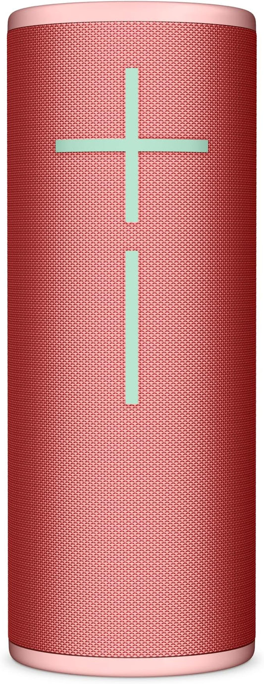 Ultimate Ears Boom 4 Portable Waterproof Bluetooth Speaker with 360-Degree, Bold, Immersive, Crystal-Clear Sound, Floating Speaker with 15-Hour Battery and 147ft (45m) Range - Red