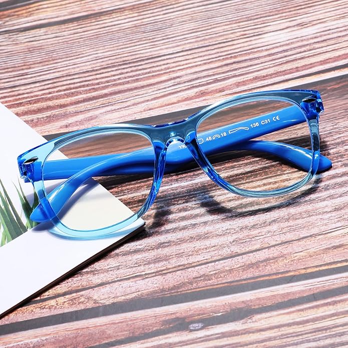 Pro Acme Blue Light Blocking Glasses for Kids - Boys & Girls Unbreakable Frame (3-12 Years)