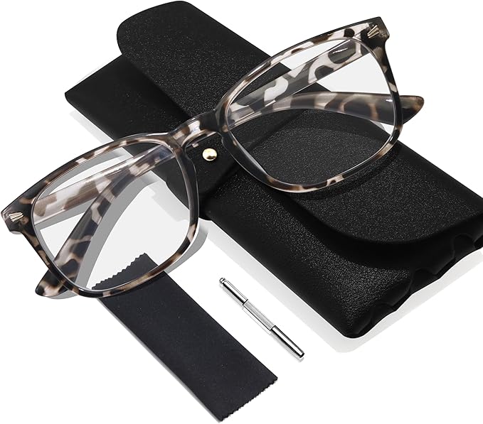 BIRDDIE Blue Light Blocking Glasses for Women & Men, UV400 Anti-Glare Computer Glasses for Gaming,Reading & Eye Strain Relief