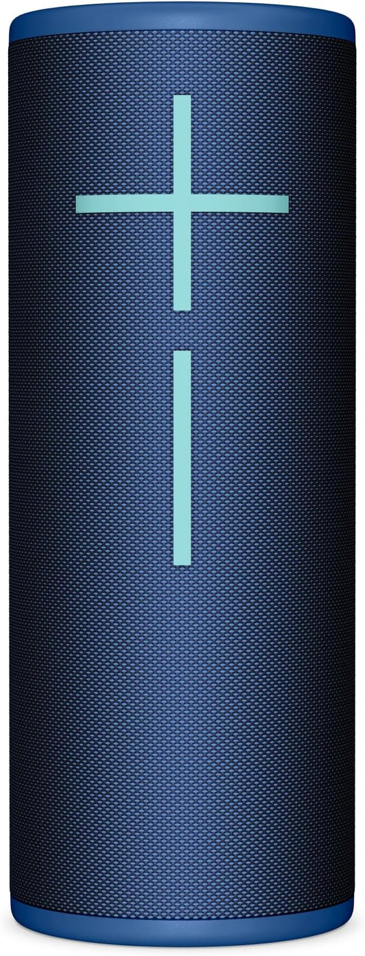 Ultimate Ears Boom 4 Portable Waterproof Bluetooth Speaker with 360-Degree, Bold, Immersive, Crystal-Clear Sound, Floating Speaker with 15-Hour Battery and 147ft (45m) Range - Blue
