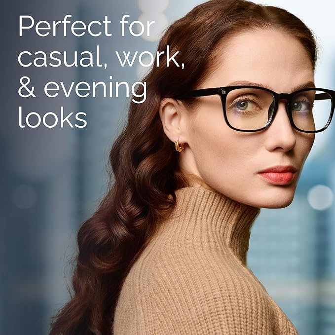 CCVOO 2.0 Reading Glasses for Women, Eye glasses, Blue Light Readers, Cheaters