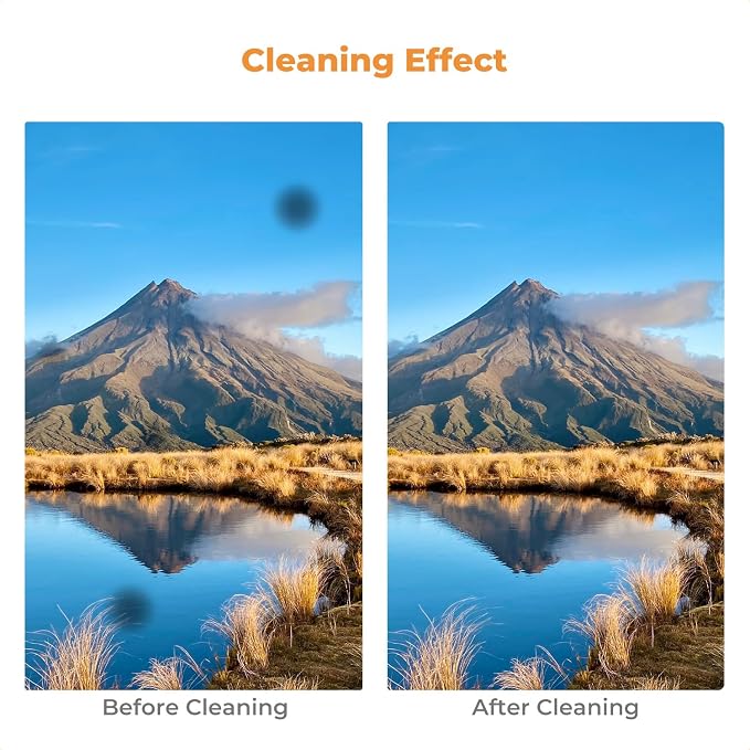 K&F Concept 16mm APS-C Sensor Cleaning Kit, Mirrorless Digital Camera Lens Cleaner Kit - 20ml Sensor Cleaner & 10 X Double-Tipped Sensor Cleaning Swabs for APS-C Type CMOS & CCD Sensors - Image 8