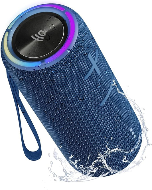 IPX7 Waterproof Bluetooth Speaker - 30W HD Sound, 8H Playtime, TWS Pairing, BT5.3, Portable for Pool/Beach/Shower,Birthday Gift, Valentines Day Gifts