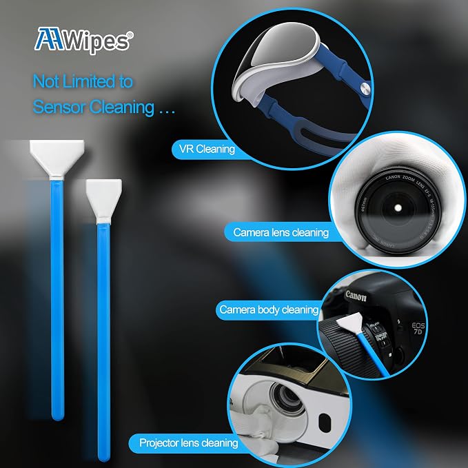 AAWipes Sensor Cleaning Swabs for APS-C Sensors of DDR DSLR or SLR Camera (30 Packs of 16 mm Sensor Cleaning Swabs) (HCS-16-30) - Image 8