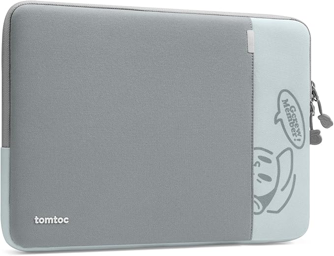 tomtoc 360° Protective Laptop Sleeve for 13-inch New MacBook Air M5/A3449 (2026) M4/A3240, M3/A3113, M2/A2681, M1/A2337, Water-Resistant Computer Case Bag Fits 13" MacBook Neo A18 & MacBook Pro M2/M1