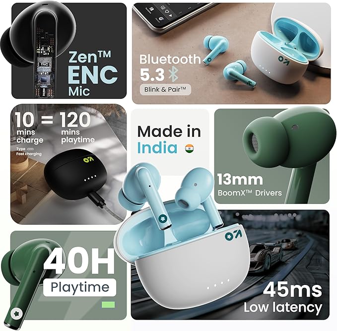 Boult Audio W20 Wireless Earbuds