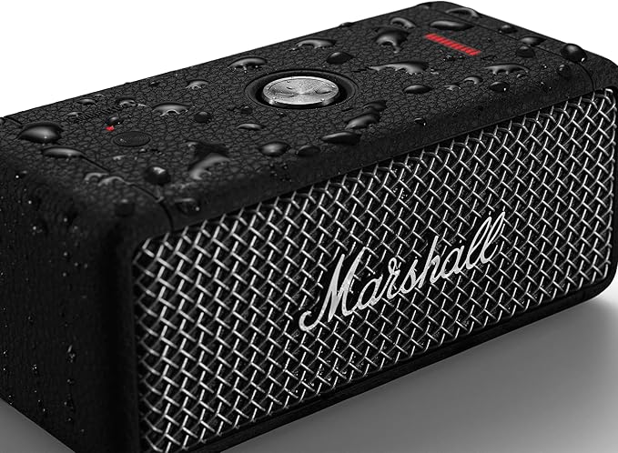 Marshall Emberton II Portable Bluetooth Speaker, Black & Steel