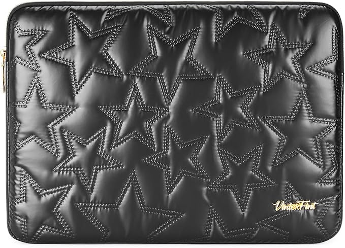 15 16 inch Laptop Sleeve Case for 15" MacBook Pro/Air M5 M4, 16" MacBook Pro M5 M4 Max, 15" Surface Laptop 6, 15" IdeaPad Slim 5i Gen 9 ｜ 3i Gen 8/9, 16" XPS 16, HP Laptop Bag Cover, Black
