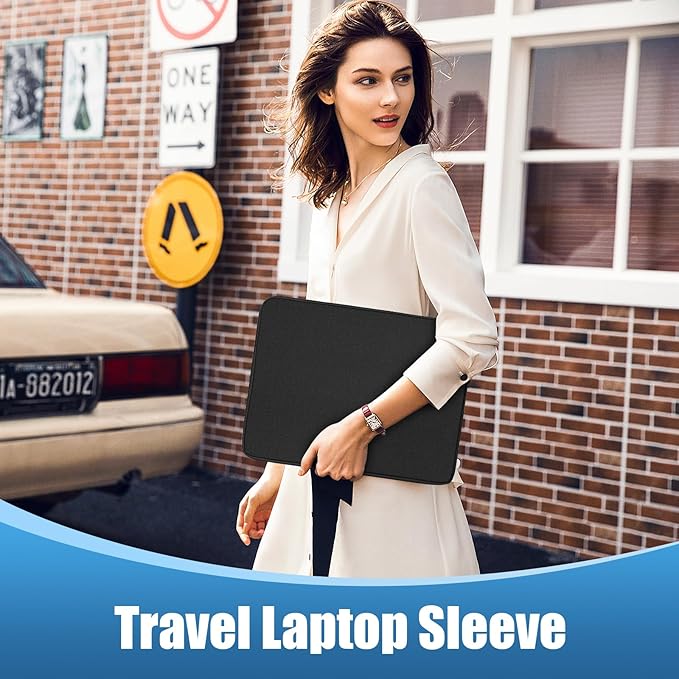 Ctemnpho 18.5 inch Portable Monitor Case Storage Bag, Portable Computer Cover Bag with Pocket Zipper for 17.3 inch Laptop Sleeve, Laptop Notebook Computer Gaming Display Protective Travel