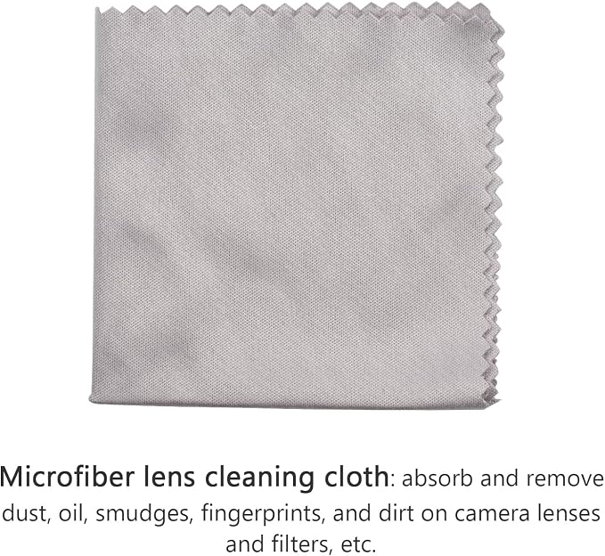 Andoer Multifunctional Cleaning Kit Lens Dust Blower Cleaning Pen Brush Microfiber Lens Cleaning Cloth for Camera Telescope Smartphone - Image 2