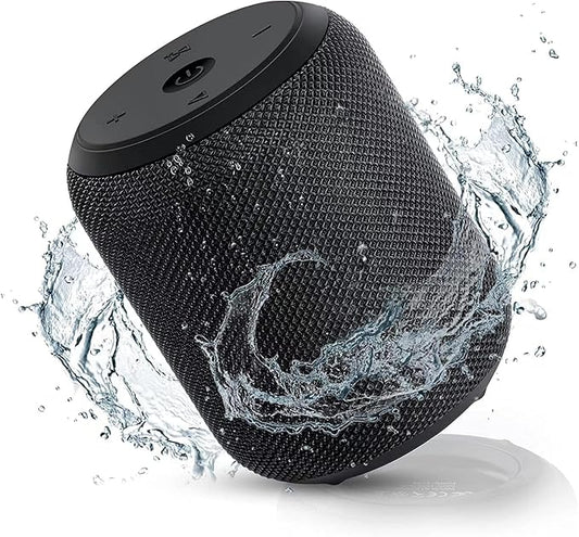 NOTABRICK Bluetooth Speaker with15W, IPX67 Waterproof Portable Speakers Bluetooth Wireless V5.0, Stereo Sound, Active Extra Bass, Double Pairing, for Party, Home Theater, Game Theater