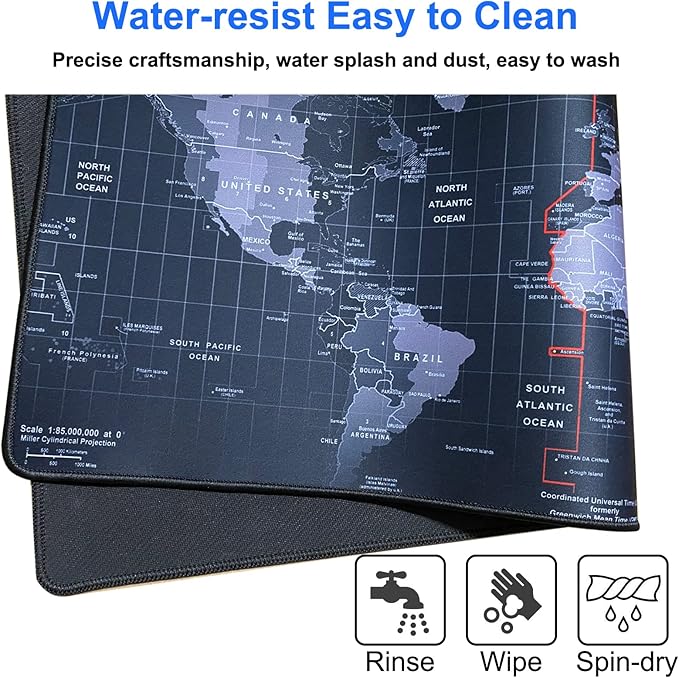 XL Gaming Mouse Pad 27.5x11.8IN Professional Large Gaming Mouse Pad & Computer Game Mouse Mat-70x30 Ditucmh