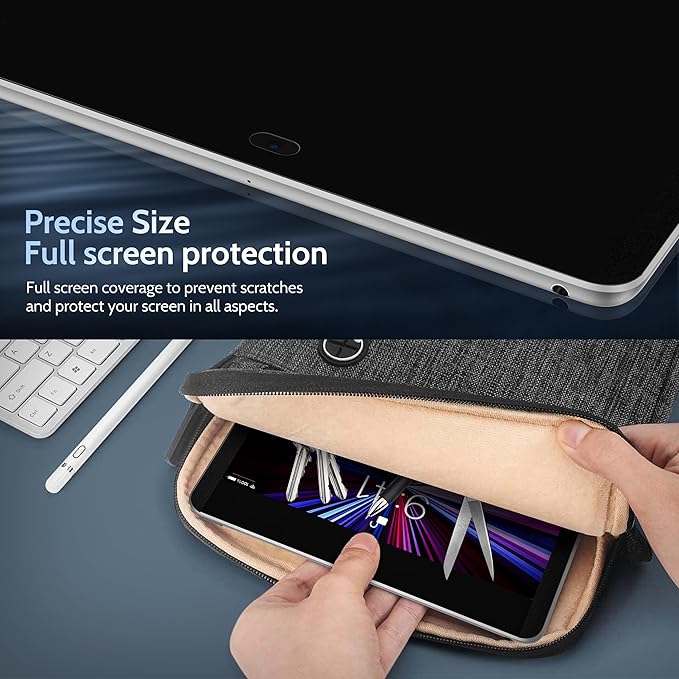 Peslv 4-Way Magnetic Privacy Screen Protector for iPad 9th 8th 7th 10.2 Inch & iPad Air 3th & iPad Pro 10.5", Removable 360 Spy Black Security Filter