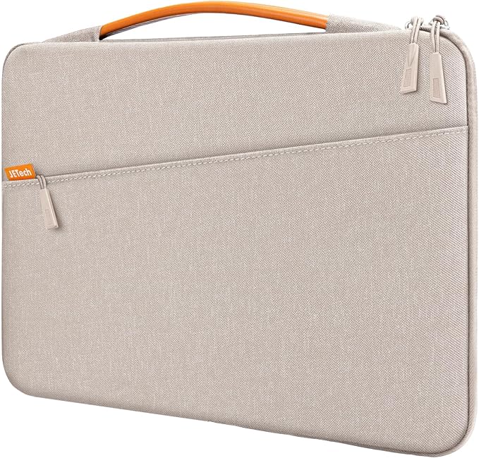 JETech Laptop Sleeve for MacBook Neo (A18 Pro), 14-Inch MacBook Pro (M1-M5, 2020-2026), Waterproof Bag Case with Portable Handle and Pocket, Compatible with 14 Inch Notebook (Starlight)