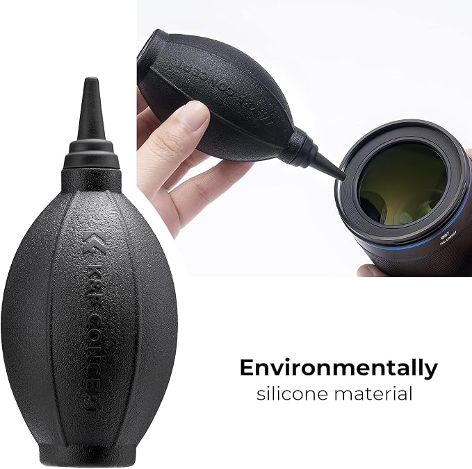 K&F CONCEPT Soft Tip Air Blower, Lens Blower for Digital, DSLR, SLR Cameras, Camera Lenses, Sensitive Electronics and Keyboards Telescope Filters, Rubber Bulb Air Pump Dust Blower - Image 5