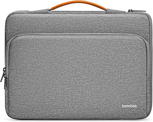 tomtoc 360 Protective Laptop Carrying Case for 13-inch New MacBook Air M5/A3449(2026), M4/A3240, M3/A3113, M2/A2681 M1/A2337, 13“ MacBook Neo/Pro, iPad Pro M5 & iPad Air M4, Water-Resistant Laptop Bag