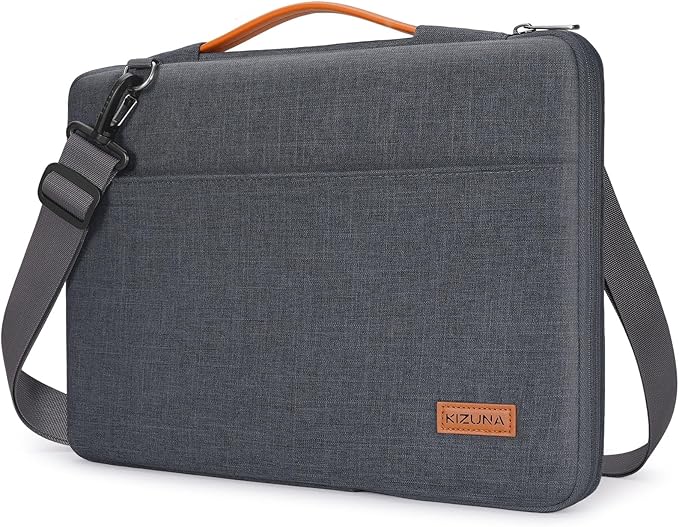 KIZUNA Laptop Sleeve Case 17 Inch Computer Carrying Bag for LG Gram 17/Dell G7/17.3" Lenovo ThinkBook Plus 1717" Lenovo IdeaPad 3i Gen7/17.3" Legion 5/5i/IdeaPad L340/HP Gaming Pavilion 17,Grey