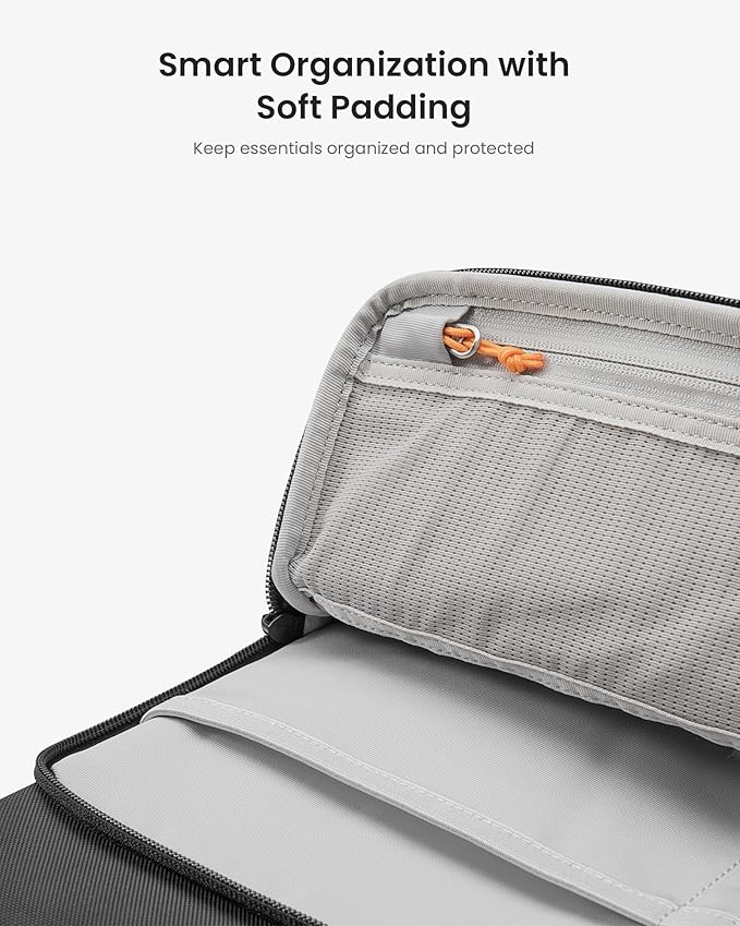 tomtoc DefenderACE 13 Inch iPad Case Sleeve Bag for 2026 iPad Air M4/M3, iPad Pro M5/M4, 360 Protection Spill-Water Resistant Tablet Sleeve Carrying Case