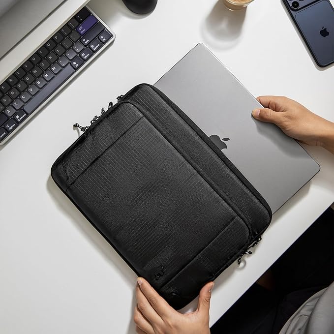 tomtoc 360 Protective Laptop Case for 16-inch New MacBook Pro M5 Pro/Max A3428 A3429 (2026), M4/M3/M2/M1 A3403 A3186 A2991, Water-Resistant Laptop Sleeve Bag with CornerArmor, Fits Dell XPS 16 Laptop