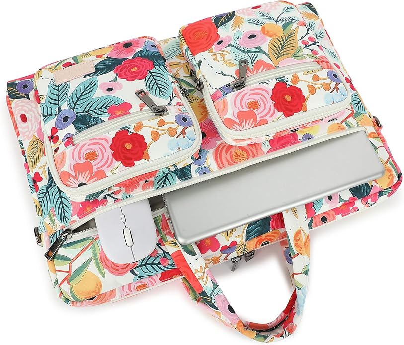 DACHEE Laptop Shoulder Bag for 15 Inch/15.6 Inch Macbook Pro