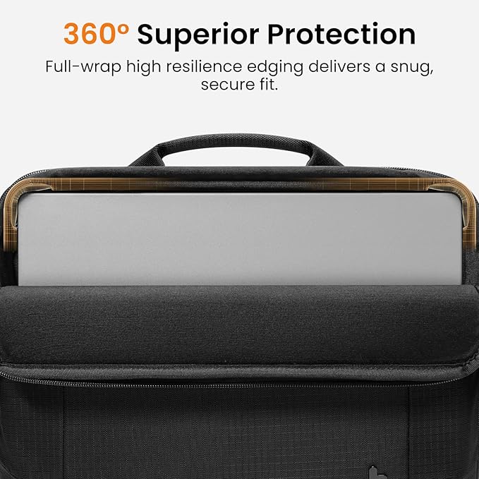 tomtoc 360 Protective Laptop Case for 16-inch New MacBook Pro M5 Pro/Max A3428 A3429 (2026), M4/M3/M2/M1 A3403 A3186 A2991, Water-Resistant Laptop Sleeve Bag with CornerArmor, Fits Dell XPS 16 Laptop