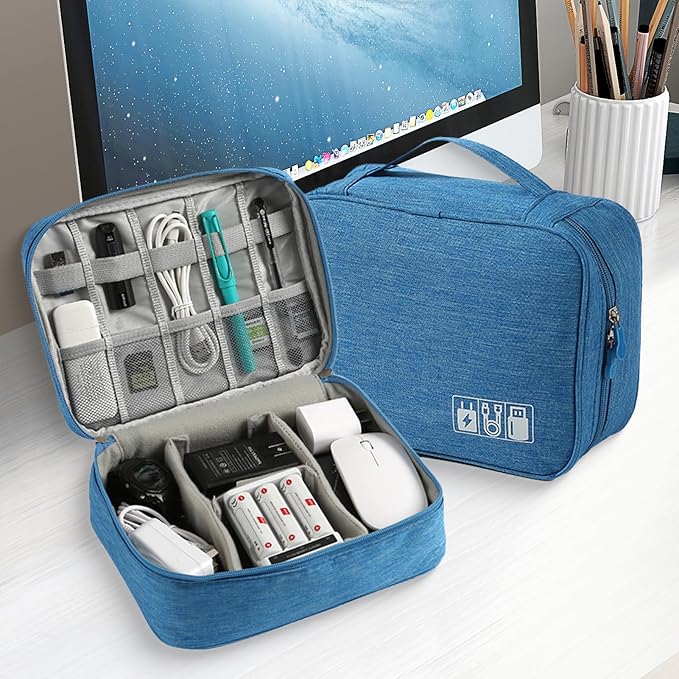 Electronic Organizer Travel Case, Travel Cord Organizer Case Pouch