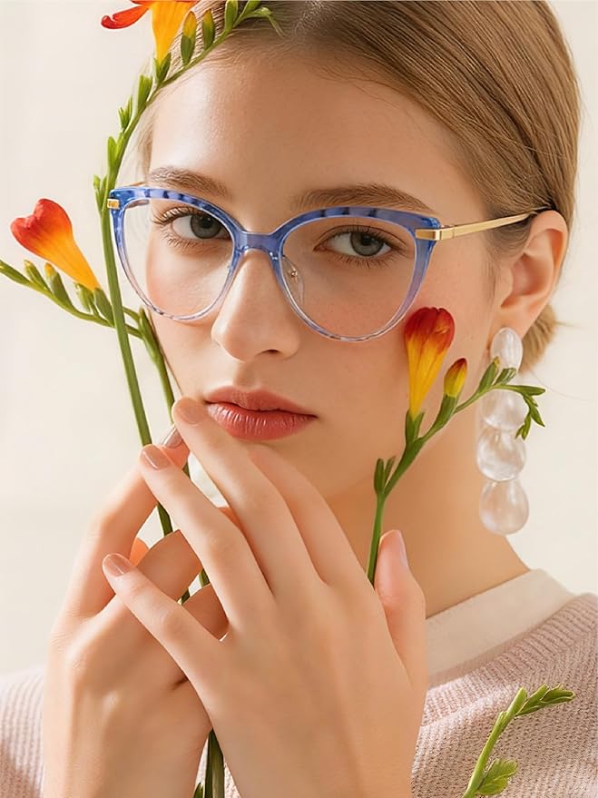 Blue Light Glasses for Woman & Men | Computer Glasses for Men & Women-Anti Fatigue,HD Screen Glasses for Gaming,Office,Reading