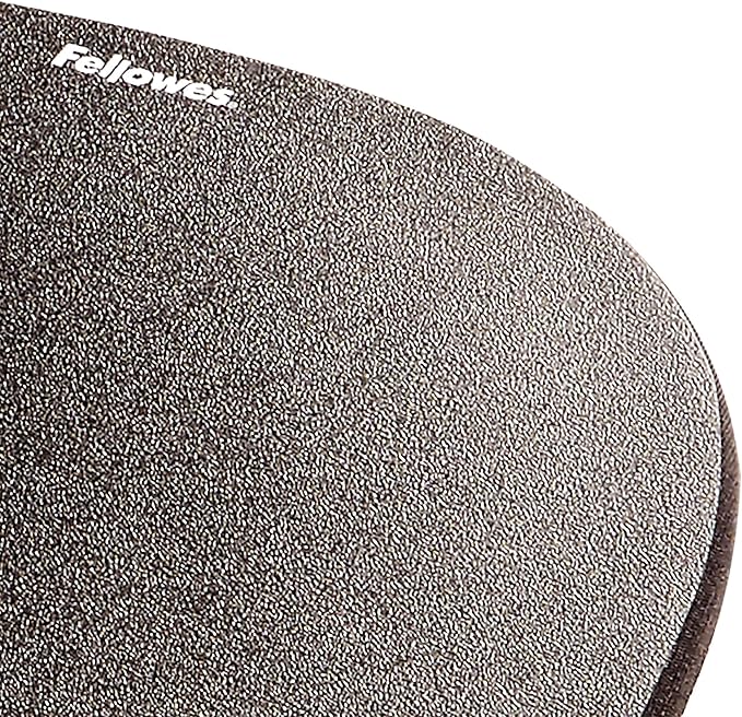 Fellowes Memory Foam Mouse Pad/Wrist Rest- Black (9176501)