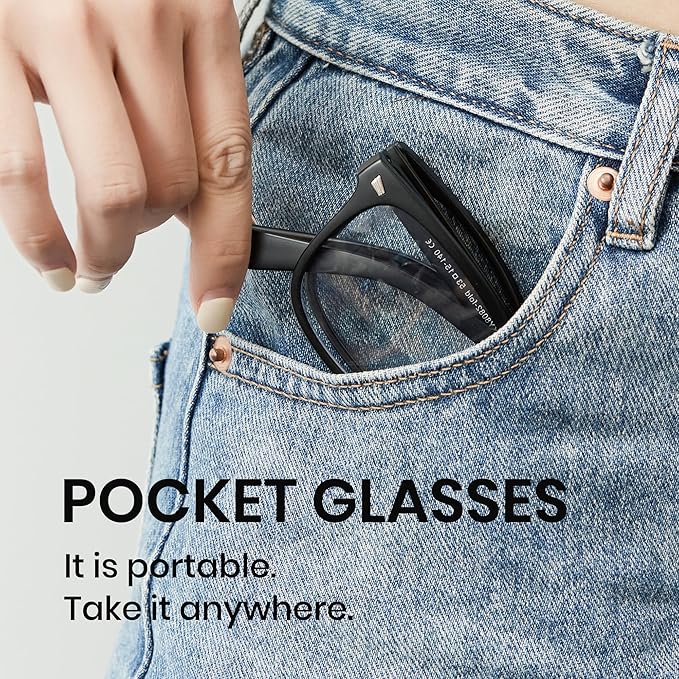 Cyxus Blue Light Glasses Men Women Reduce Eye Strain UV Blocking for Office Work Computer Screen 8082