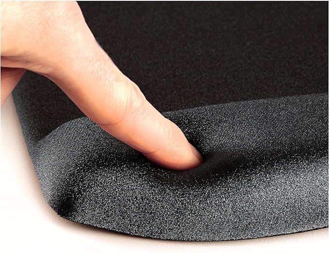 Fellowes PlushTouch Foam Keyboard Wrist Rest with MICROBAN - Graphite (9252301)