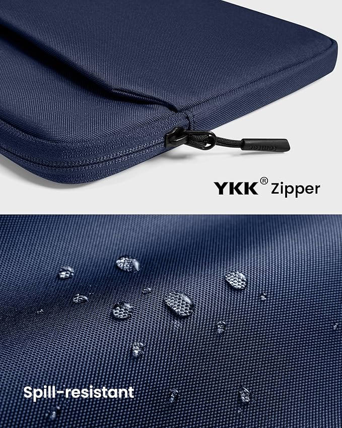 tomtoc Slim Laptop Sleeve for 14-inch MacBook Pro M5/M4/M3/M2/M1 Pro/Max 2026-2021, Water-Resistant Protective Case for 13.8 Inch Surface Laptop AI PC, Accessory Bag