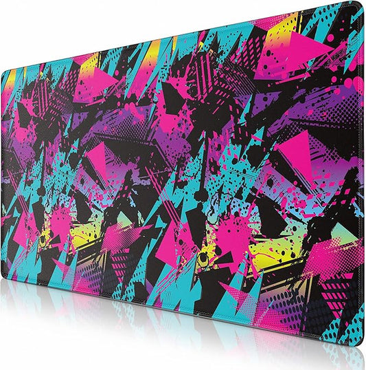 Canjoy Gaming Mouse Pad 31.5x15.8inch Extended XXL Large Mouse Pad Big Computer Keyboard Mouse Mat Desk Pad with Non-Slip & Rubber Base & Stitched Edge