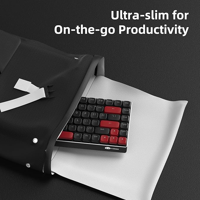 Camiysn Wireless RGB Mechanical Keyboard Moon84 Triple Mode 2.4GHz/BT/USB-C Wired Office Black Keyboard for Computer/Desktop/PC/Laptop/Surface/Smart TV and Windows 10/8/7（Brown Switches）