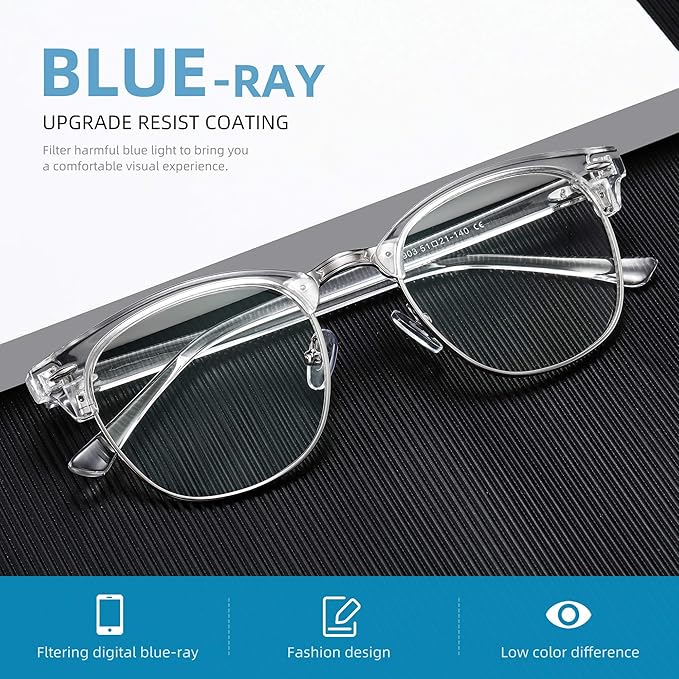 Blue Light Glasses for Woman/Men Computer Bluelight Glasses Womens/Mens