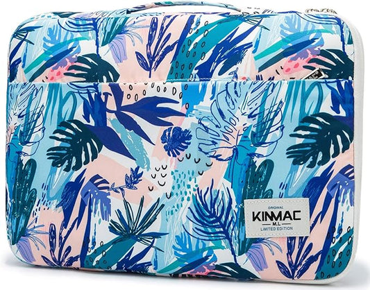Kinmac 360° Protective Laptop Sleeve Case Bag Cover with Handle for MacBook Pro 16 inch,16 inch HP,Lenovo,Dell,ASUS,Acer Ultrabook and Business Laptop (Sea Grass)