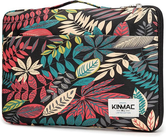 Kinmac 360° Protective Laptop Sleeve Case Bag Cover with Handle for MacBook Pro 16 inch,16 inch HP,Lenovo,Dell,ASUS,Acer Ultrabook and Business Laptop (Black Maple)