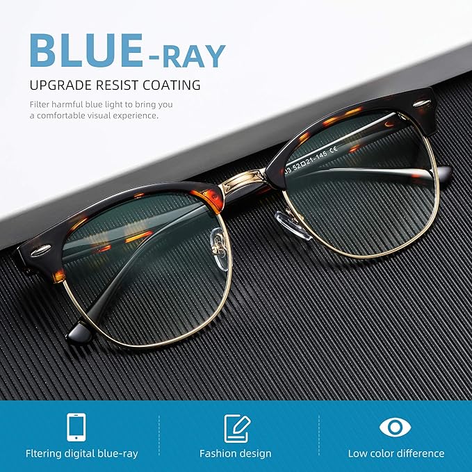 Blue Light Blocking Glasses for Woman/Men Computer Bluelight Glasses Womens/Mens